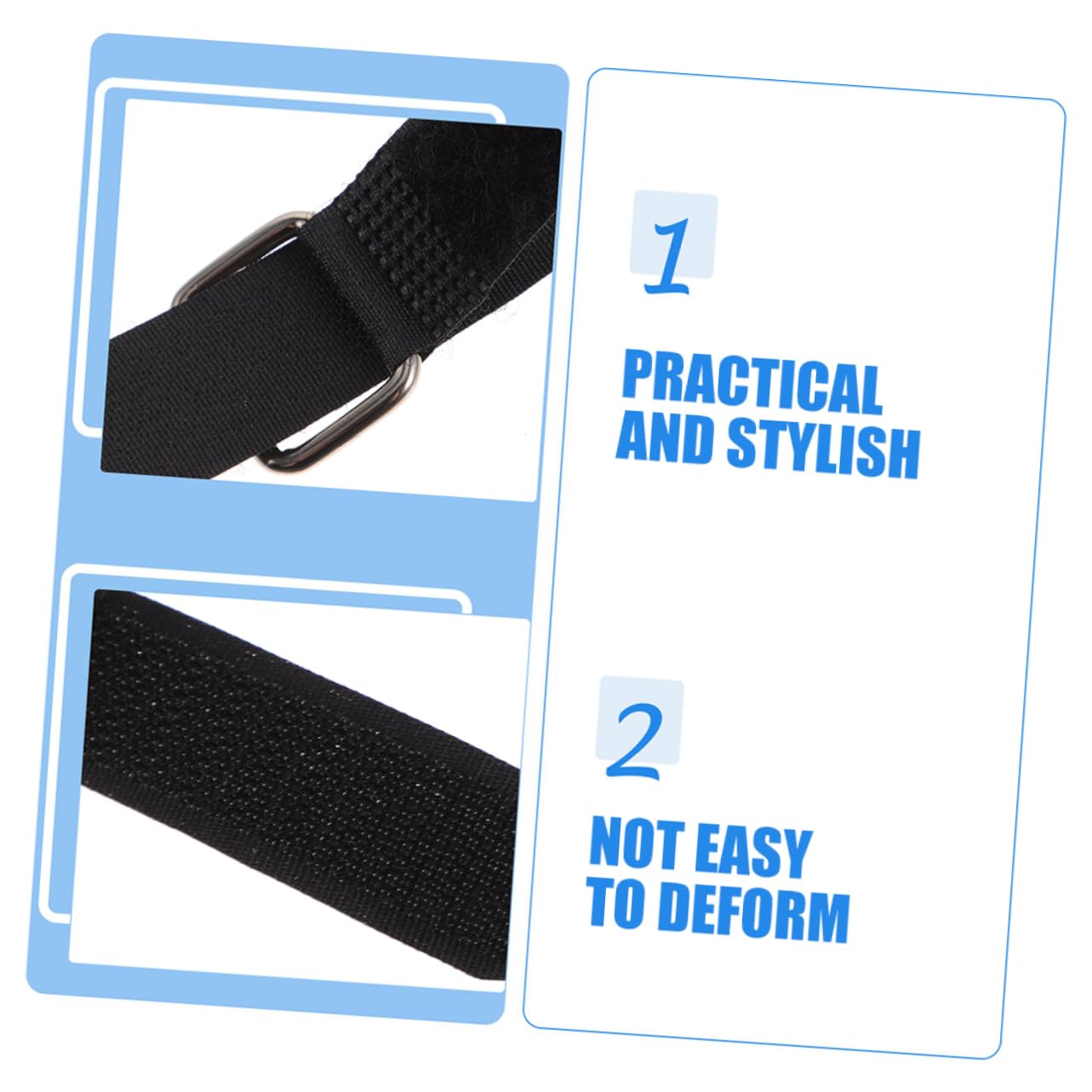 YARNOW Leggings De Béisbol Correas De Repuesto para Espinilleras Elástico Espinillera para Deportes Espinillera De Seguridad Mezcla De Nailon Y Poliéster Black