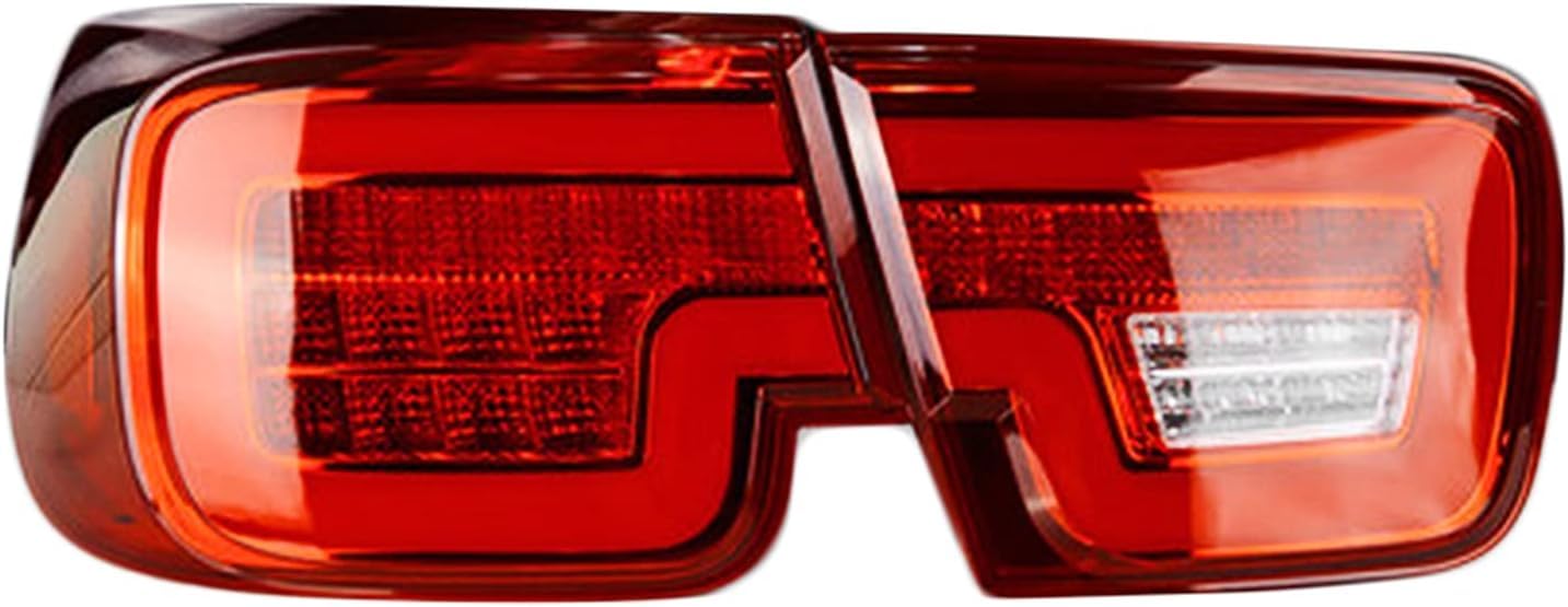 IDENUONA LED Rear Lamp Assembly LED Tail Lights For Chevrolet Malibu 2013-2016 Black