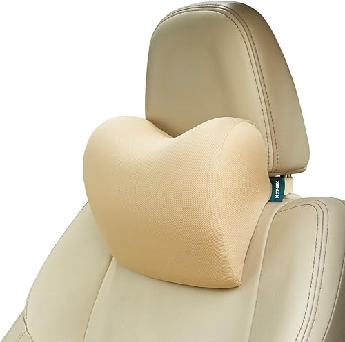 Almohada para el cuello del automóvil, cojín para reposacabezas de automóvil, almohada con memoria para asiento interior del automóvil, almohada