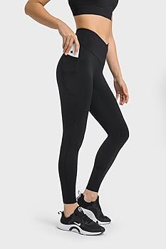 Amazon.com: altiland Women's Crossover Waist No Front Seam 7