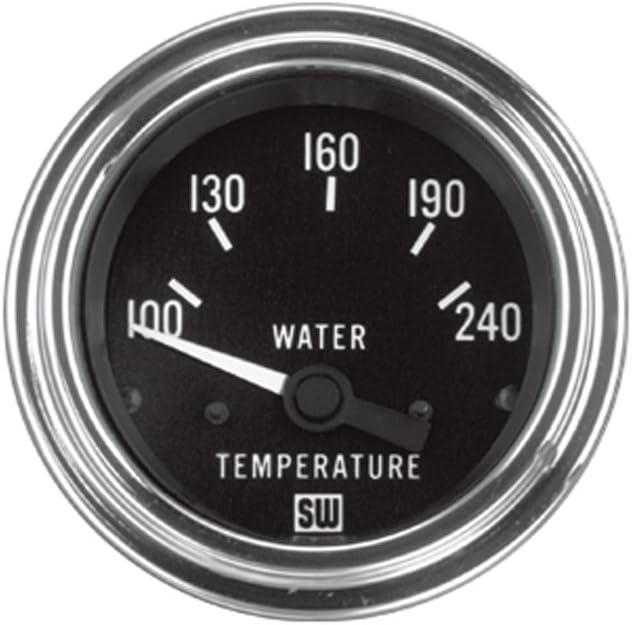 82306 Deluxe 2-1/16" Water Temperature Electric Gauge