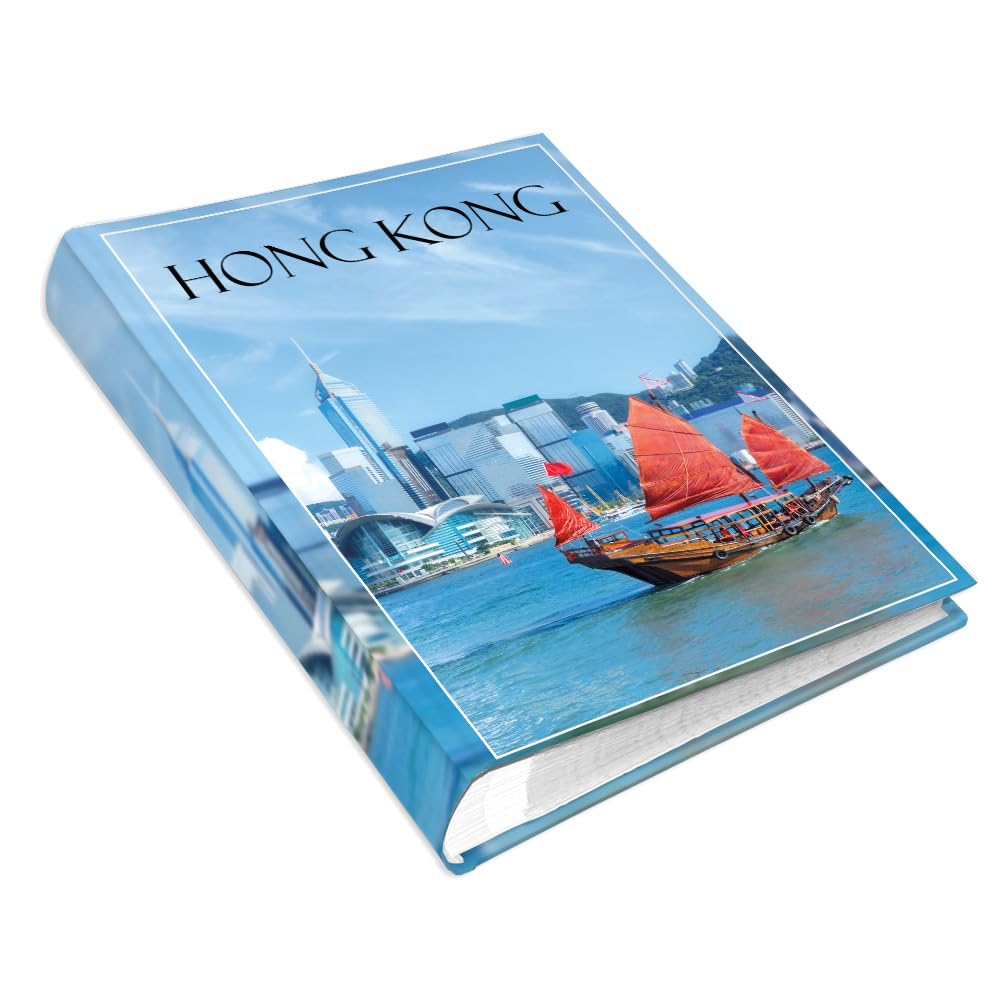 Urlaubsfotoalbum: Hong Kong, Fototasche für Fotos, Taschen-Fotohalter für lose Blätter, Urlaub Hong Kong, Handgemachte Fotoalbum (10x15 | für 300 Fotos)