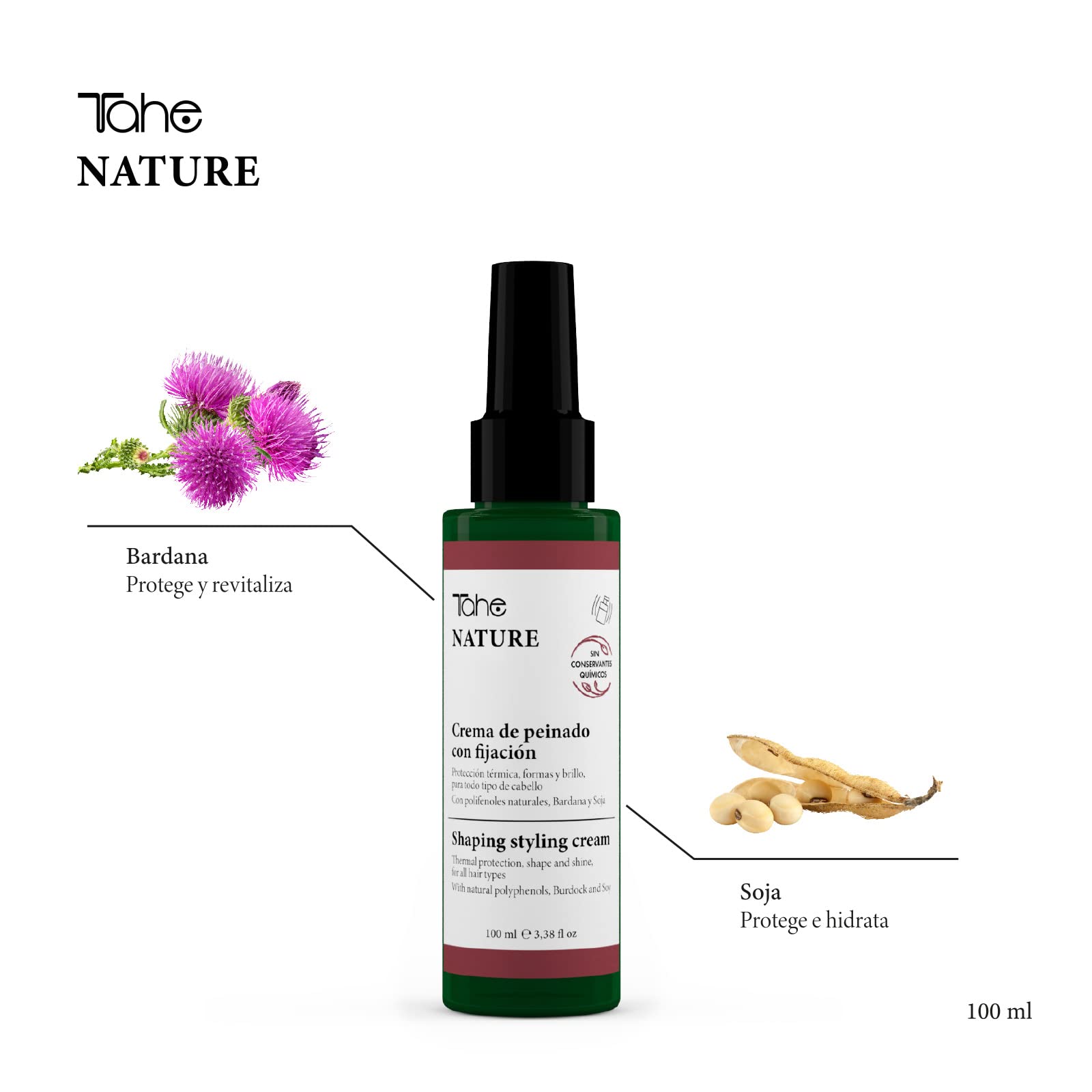 Tahe Nature krem do stylizacji włosów 100 ml