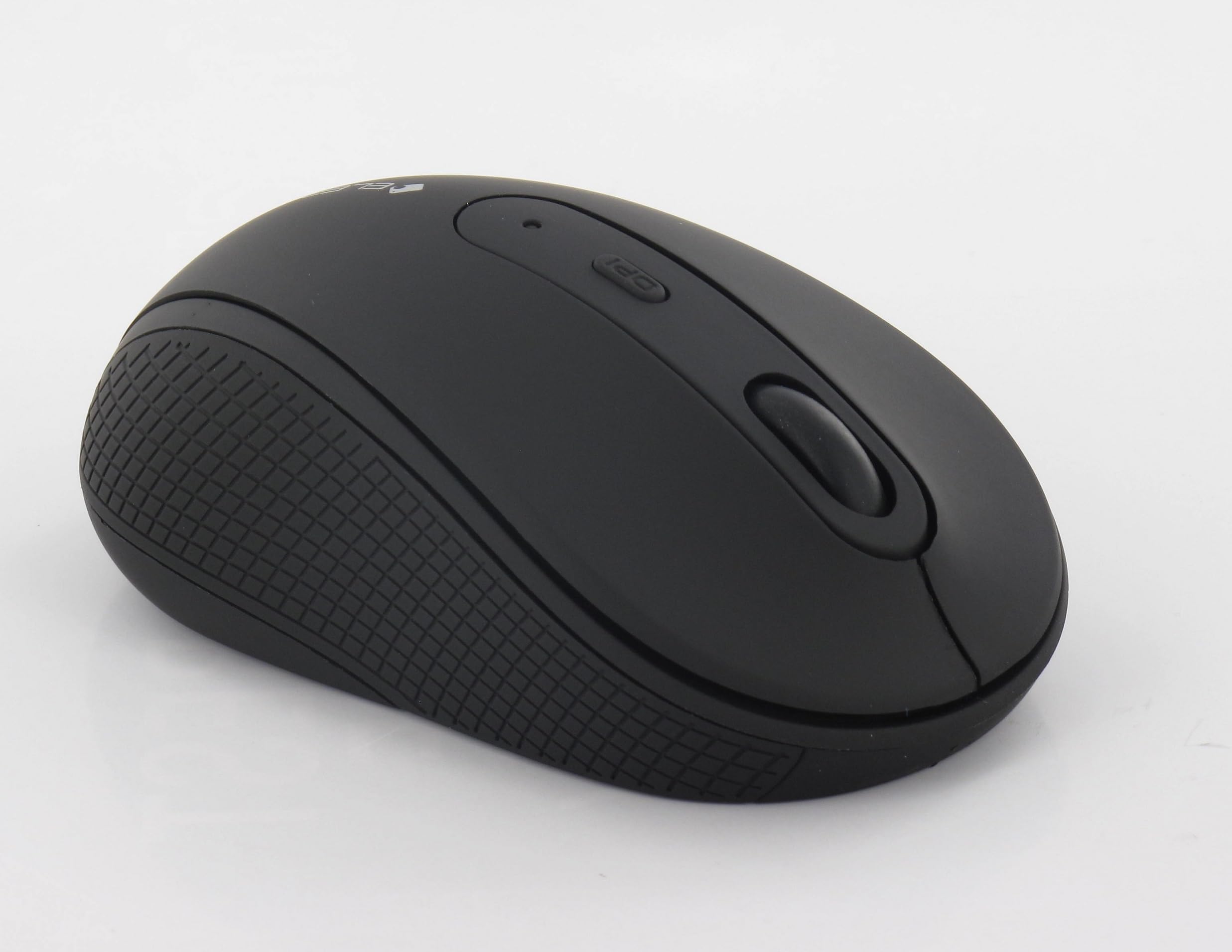 Dragonwar Milki Mouse Wireless - 6 Control Buttons - 2400 Dpi - 2 Speeds (1200/2400) Dpi - Rubberized - Compatible with PC and Mac - Black