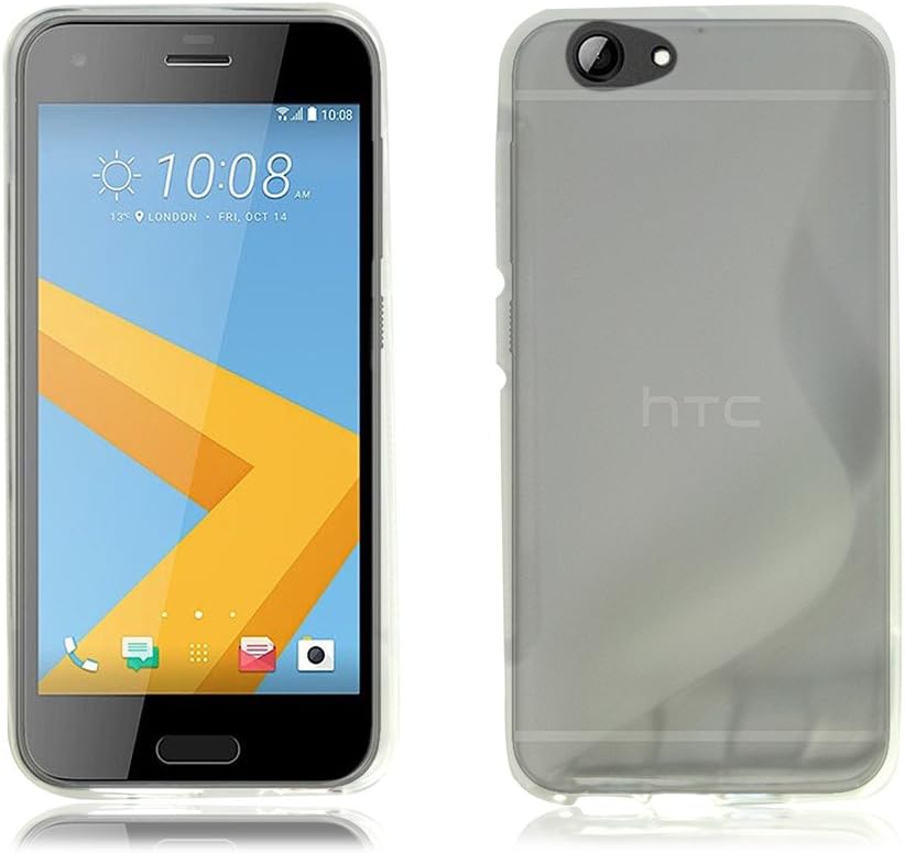 PIXFAB HTC One A9s Gel Silicone Rubber Clear Transparent Phone Case Cover For HTC One A9s