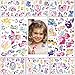 Kinder Tattoo,My Little Pony Einhorn Temporäre Tattoos Haut Aufkleber 8 Sheets Geburtstag für Jungen Mädchen Kinder Schulmaterial Partyzubehör Gefälligkeiten Aufkleber Geschenk für Kinder