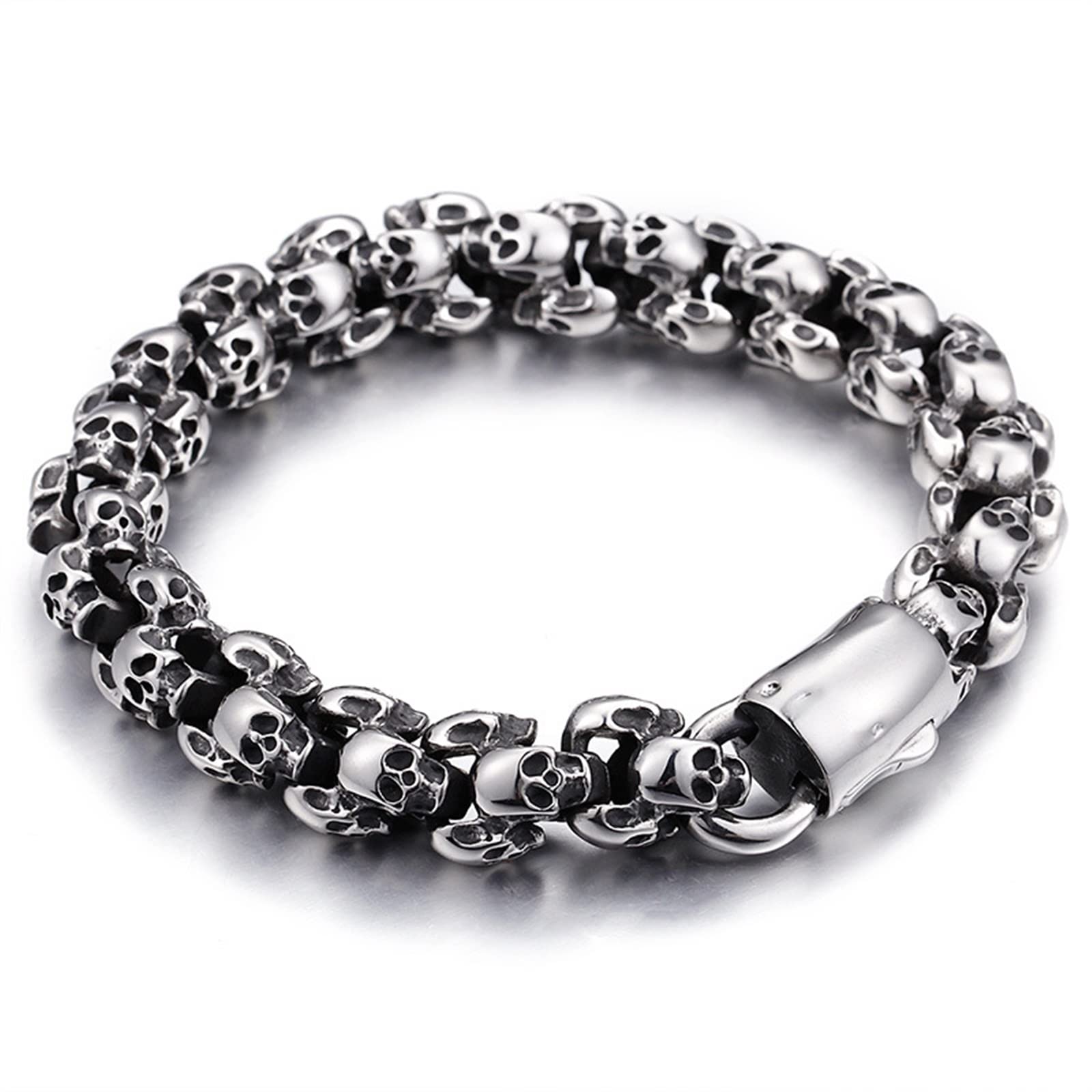Bracelets, Herren Geschenke Rostfreier Stahl Anderer Kettentyp Knochendesign Armband für Herren