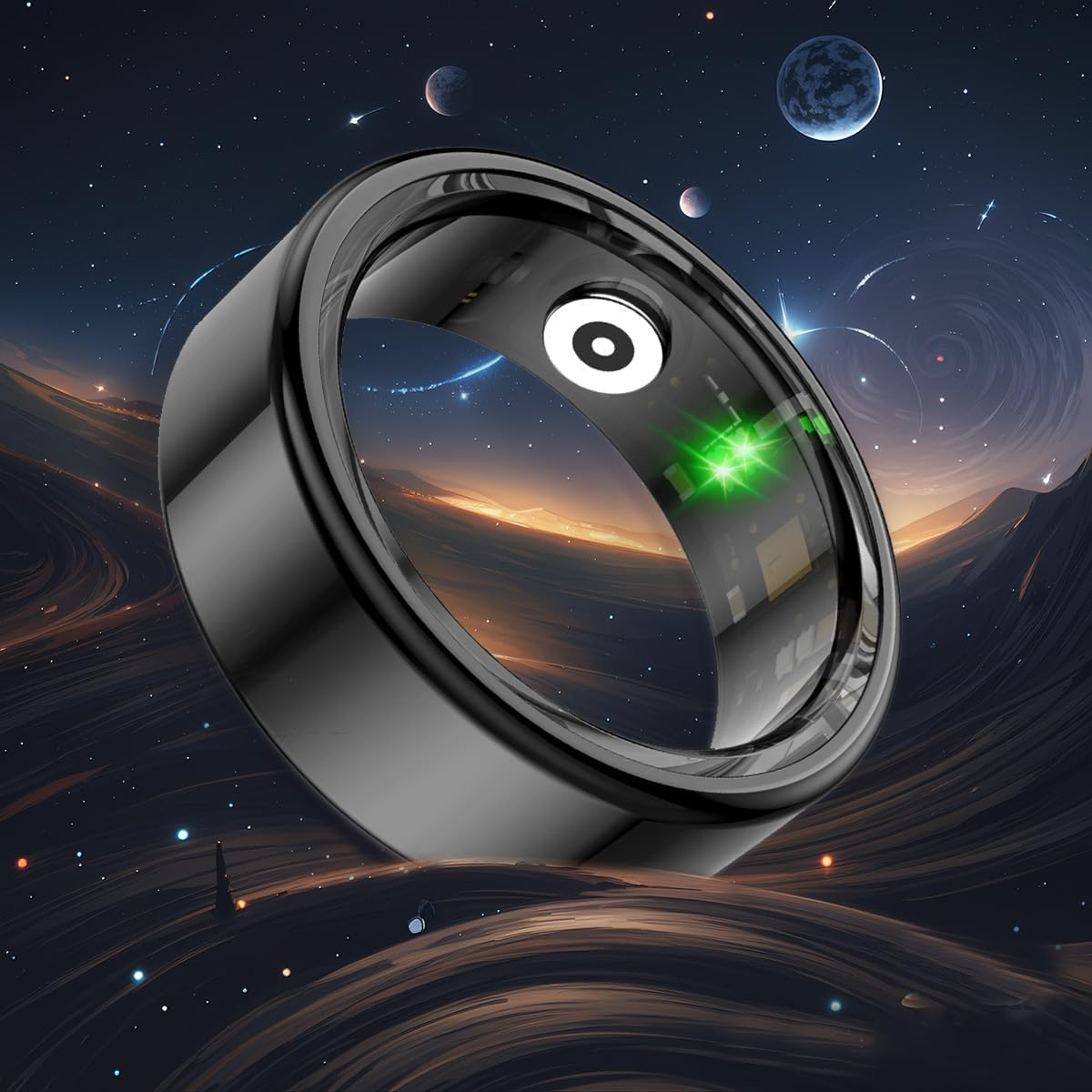 Smart Ring for Women Men Fitness Tracker Rings, Sleep