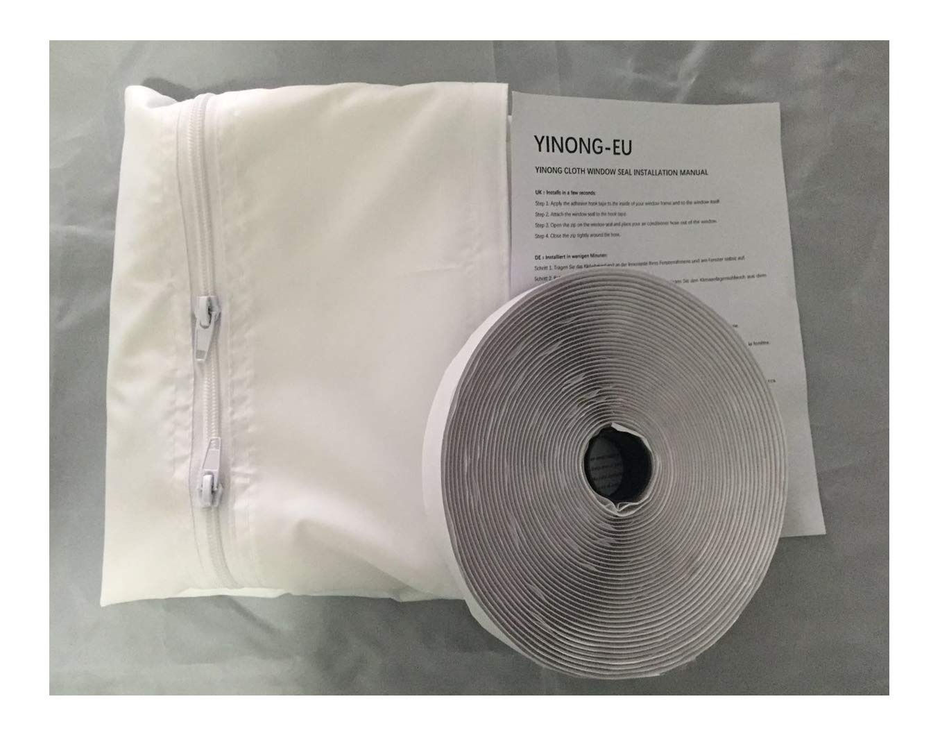 Guarnizione Per Condizionatore Portatile - 400 Cm, Sigilla Finestre Contro Aria Calda E Insetti - Foto 3