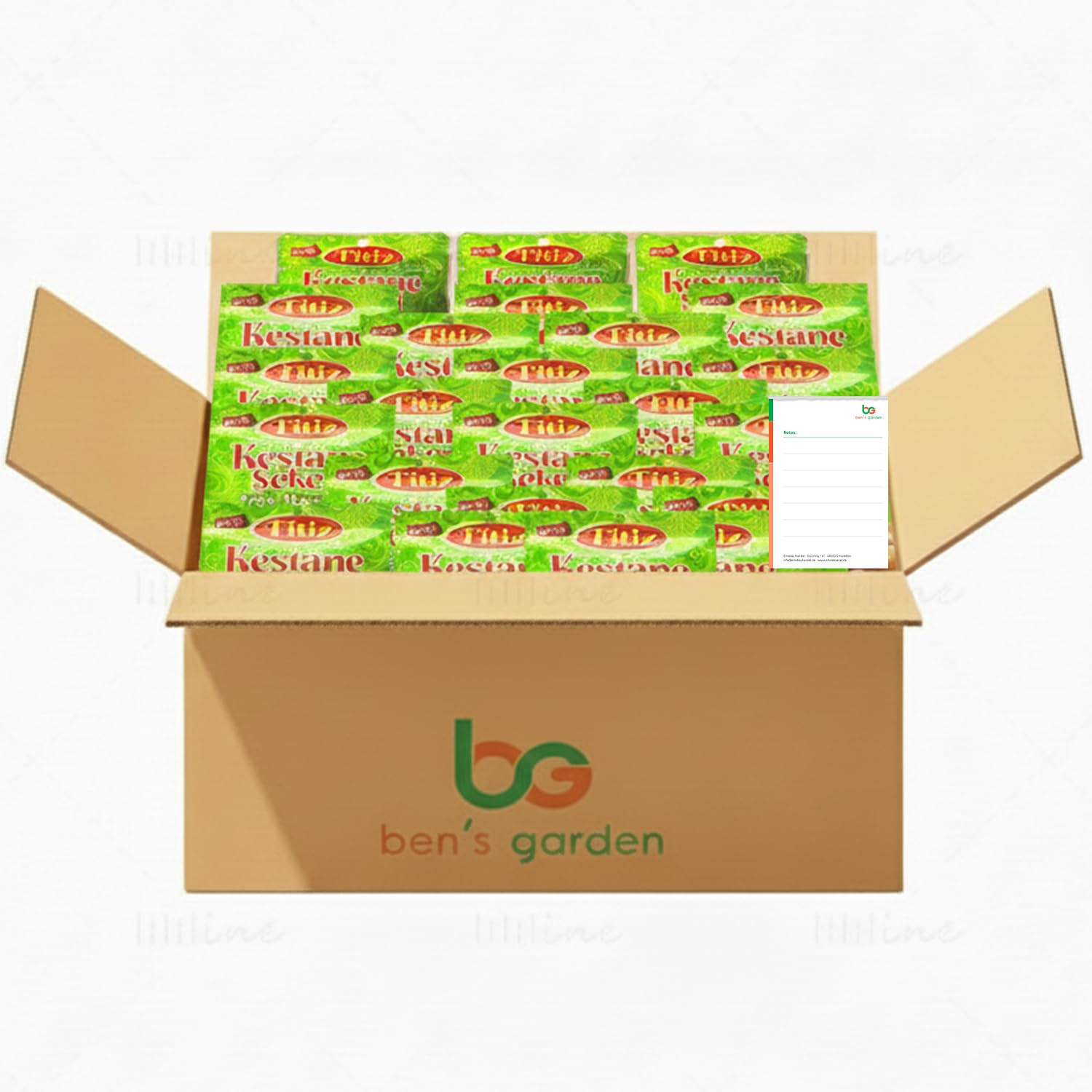 Titiz Zarte Maronen Leicht Gesüßt Partypaket 24x125g, Vegan