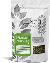 Sorich Organics - Spearmint Tea for Women's PCOD & PCOS | Balances Hormones, Reduces Facial Hair & Acne and Supports Digestion | Caffeine Free | Calming Tea for Relaxation | Stress Relief (100gm)