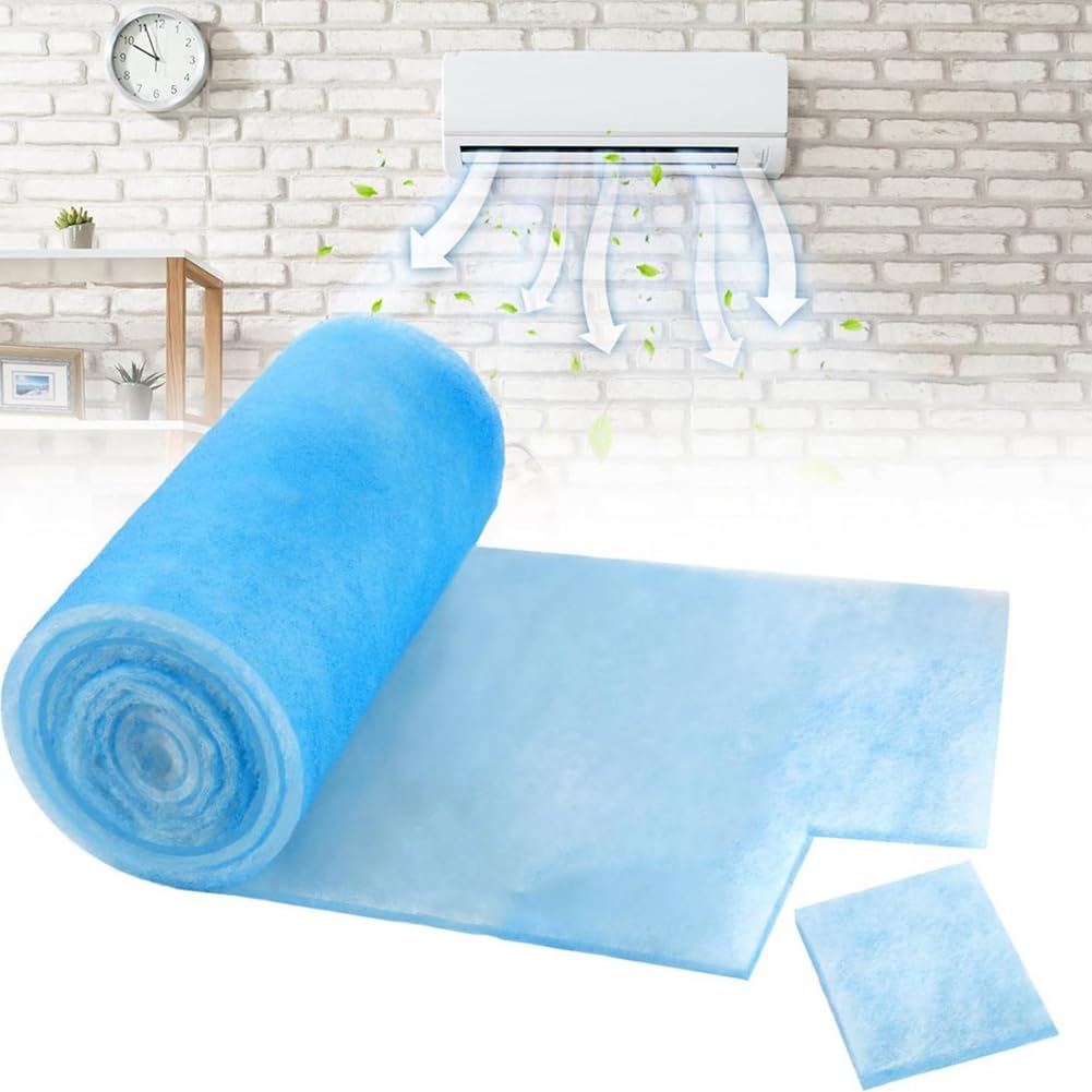 Rouleau Filtre à Air Lavable - 230 X 30 Cm - Pour Bouches D'aération, Climatisation - Filtre Poussière Réutilisable