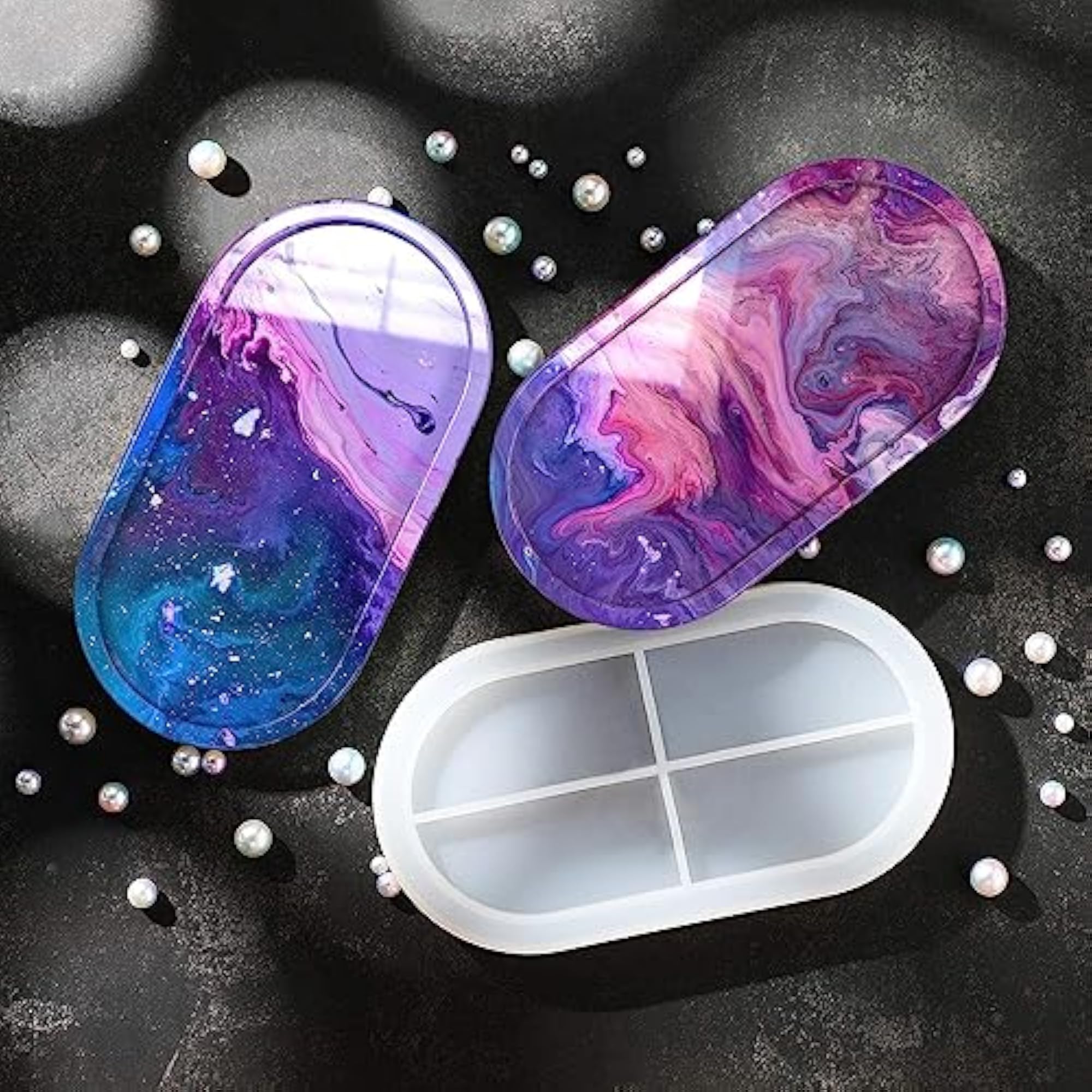 DIY Tray Resin Mold for Creative Jewelry Making