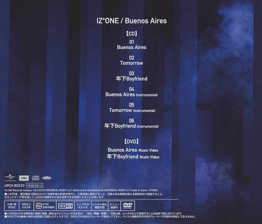 Amazon.co.jp: Buenos Aires(Type B)(DVD付): ミュージック