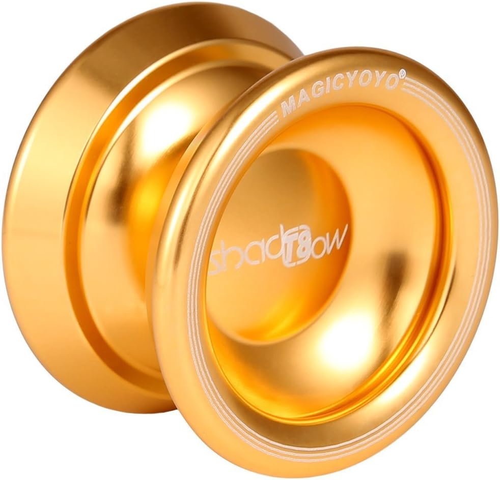 Derson Magic T8 Magic Shadow Golden Aluminum Professional Yo-Yo T8