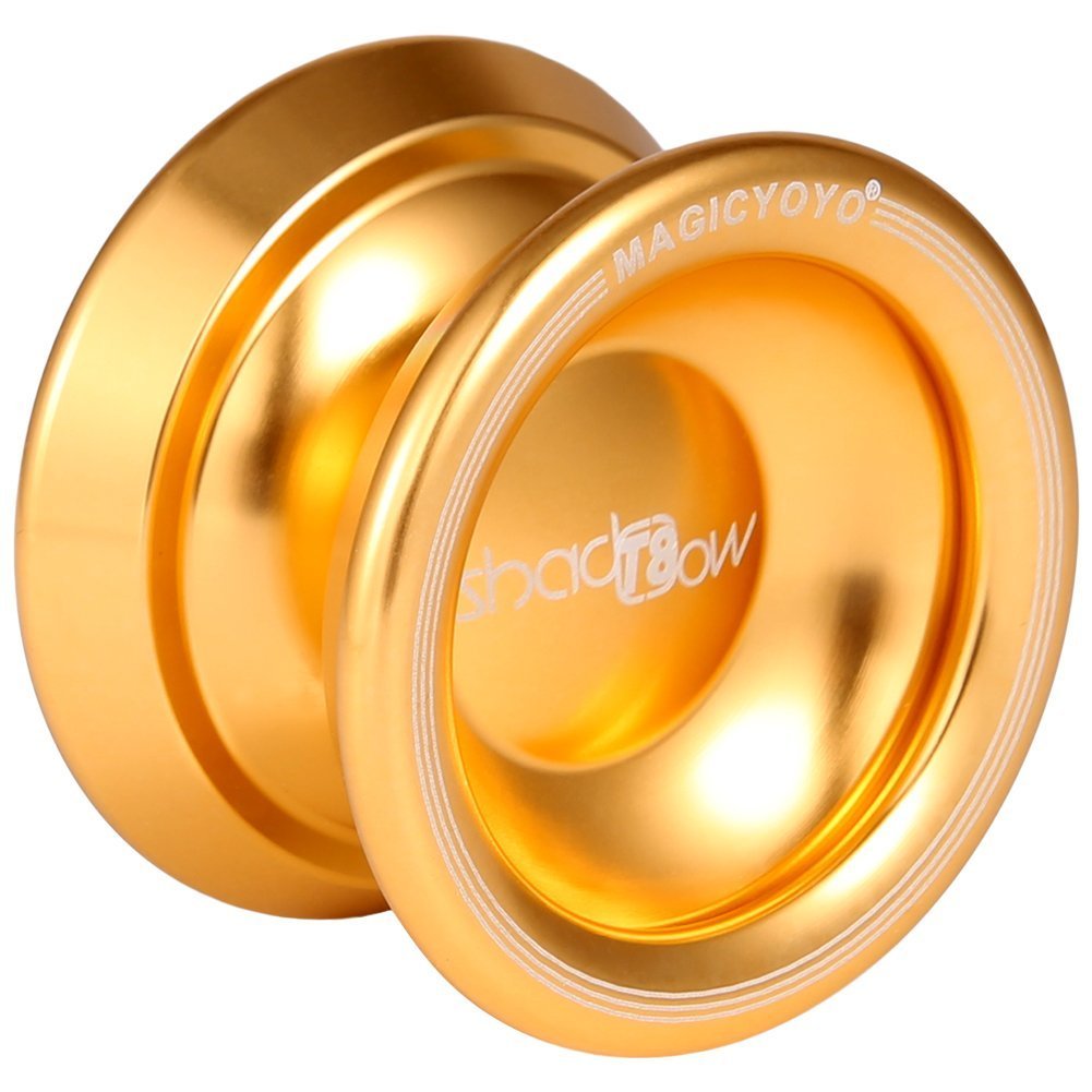 Derson Magic T8 Magic Shadow Golden Aluminum Professional Yo-Yo T8