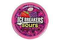 Vista 1 de Ice Breakers - Recipientes de 1.5 onzas con sabor a fresa y cereza (paquete de 8), 1.5 onzas