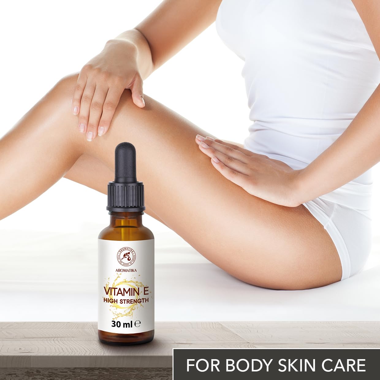 High Strength Pure Vitamin E - Tocopherol Oil – Concentrated Natural 30 ml – Nutritional Supplement/Skin & Hair Care Base
