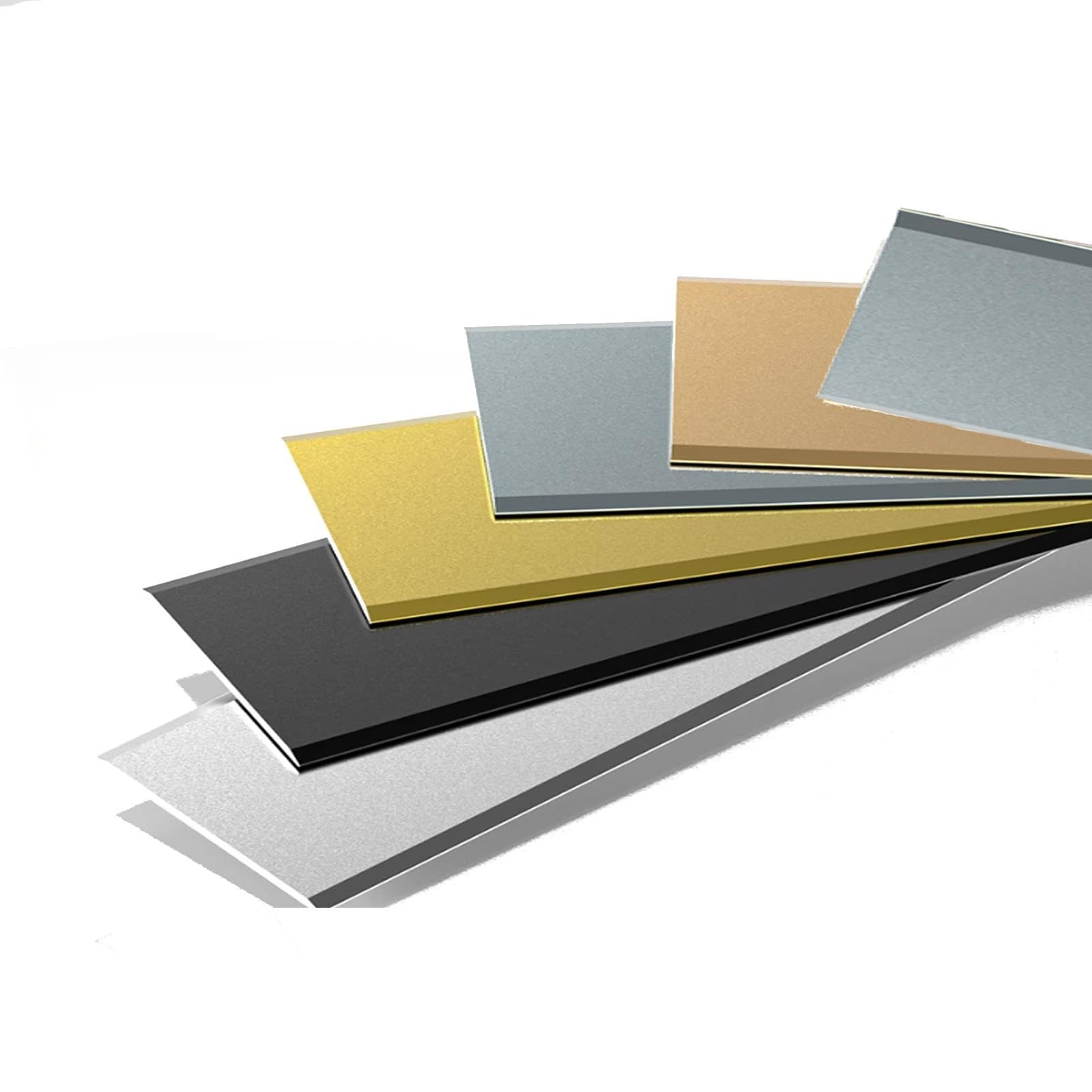 Finition de sol en Alliage d'aluminium, 70 mm de largeur