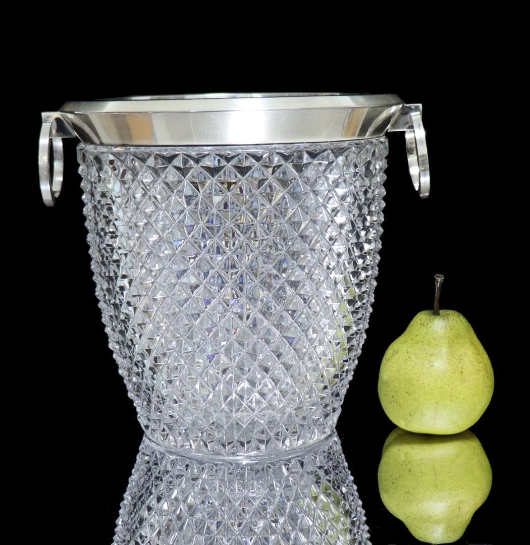 オールド・バカラ 特大 ディアマン・ビゾー 3.2㎏ シャンパンクーラー