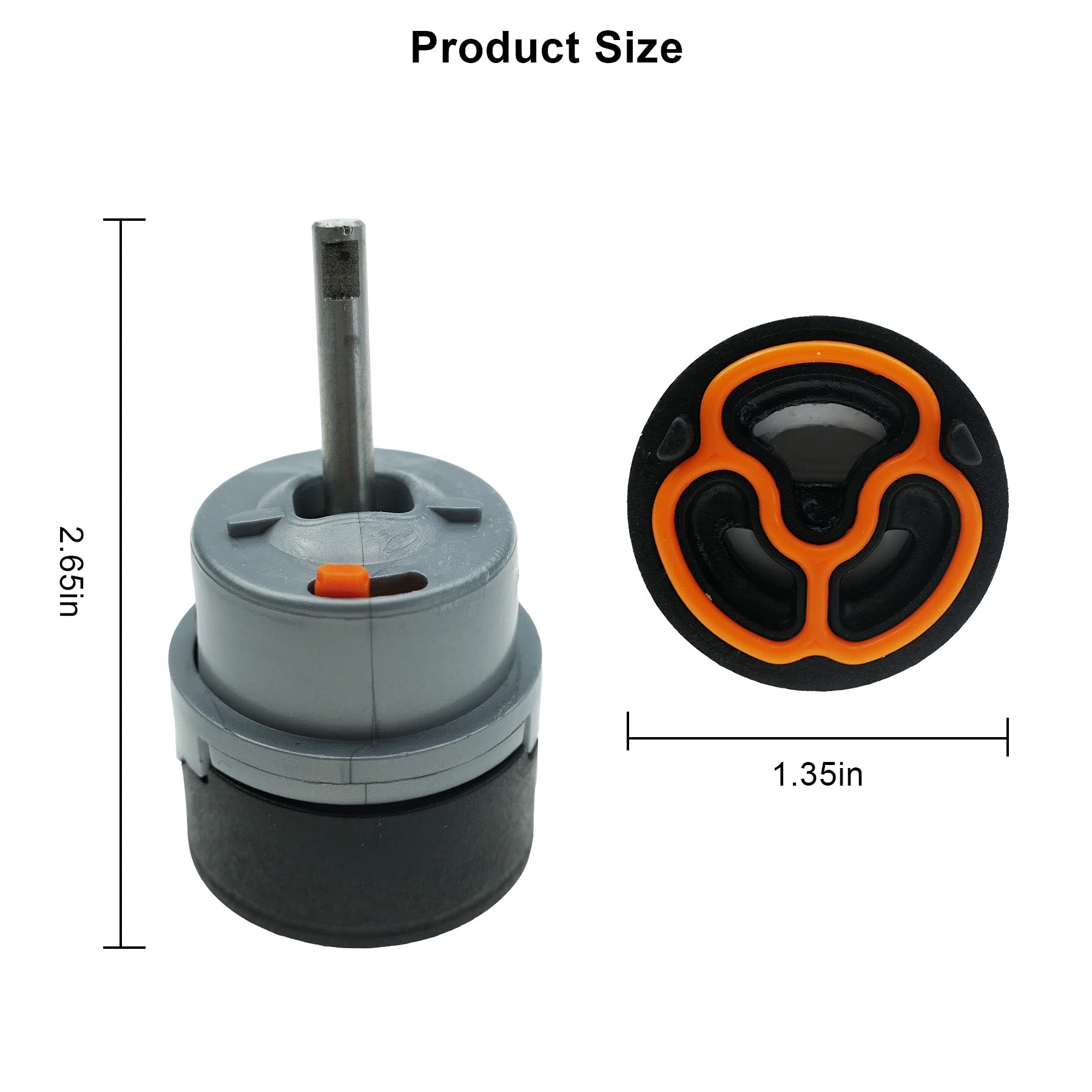 Showingo 359448 Generator Pump Drive Sleeve – 8-Spline, Compatible With Kohler 4EF-7.3ECD Models, 2-Pack