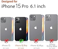 Vista 54 de I-MGAE-IN-AR - Funda diseñada para iPhone 12 y 12 Pro, diseño de mariposa plateada brillante, funda protectora de poliuretano termoplástico, suave