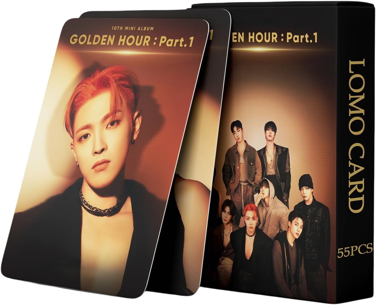 Album Golden Hour Part.1 photocards 55 Pcs Album Golden Hour Part.1 lomo Cards Album Postcards photocards Set