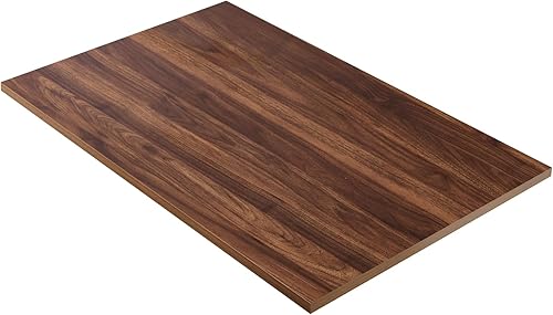 Miniatura 402 de Kaboon Mesa universal de 45.67 x 23.62 pulgadas, escritorio sólido de una pieza, encimera de melamina reversible, escritorios dobles, escritorio en