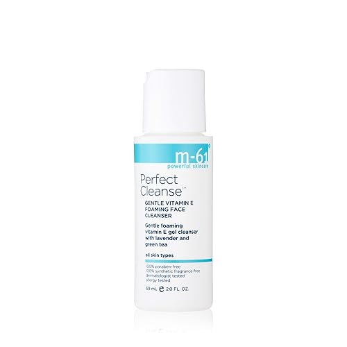 m-61 Perfect Cleanse- 2.0 fl oz.- Limpiador diario suave con vitamina E, lavanda y té verde