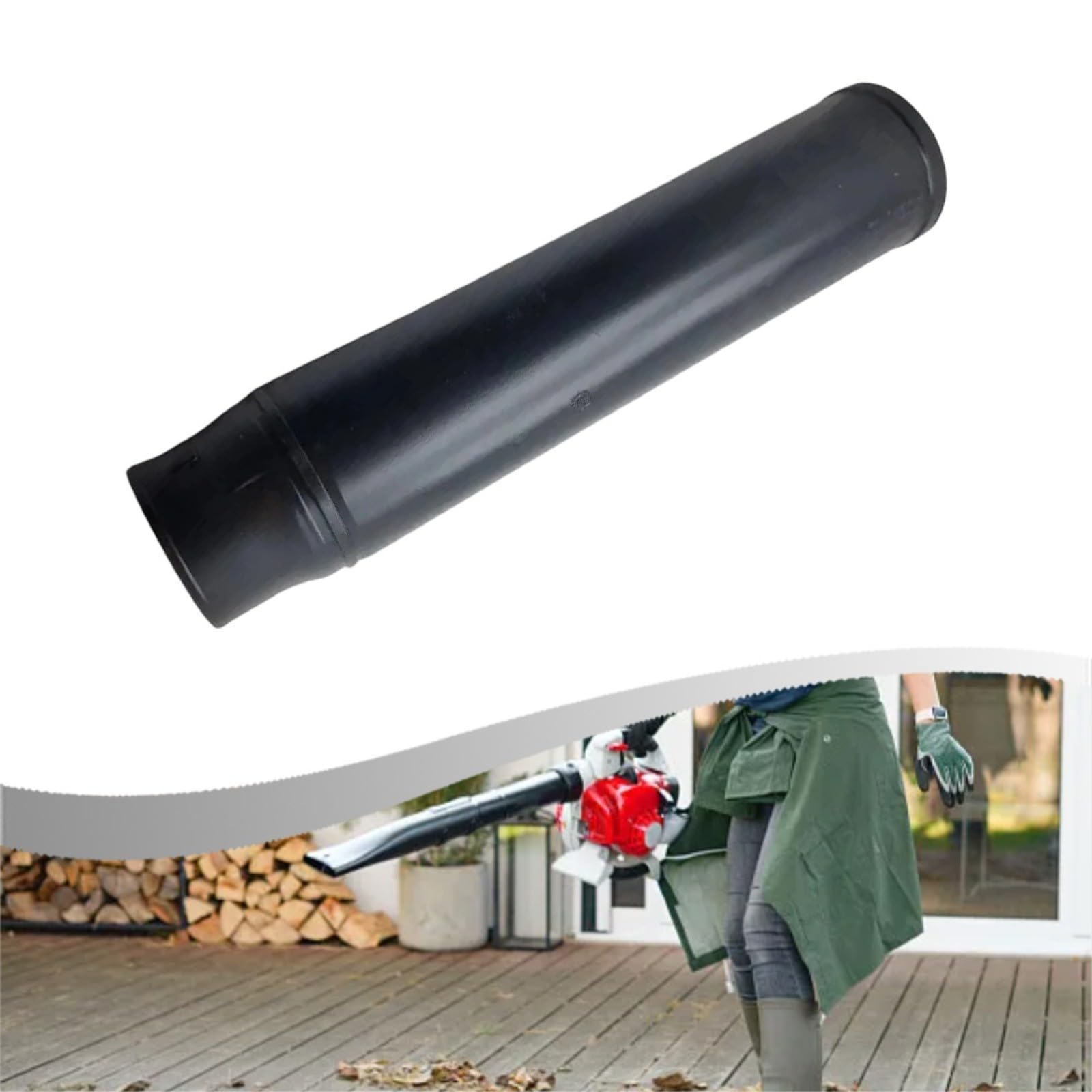 Tubo de soplador telescópico 4282-701-5408 para BR450, BR700, BR800 – 47 cm, repuesto de plástico resistente para soplador de hojas