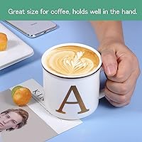 Vista 7 de Taza de cerámica, con inicial