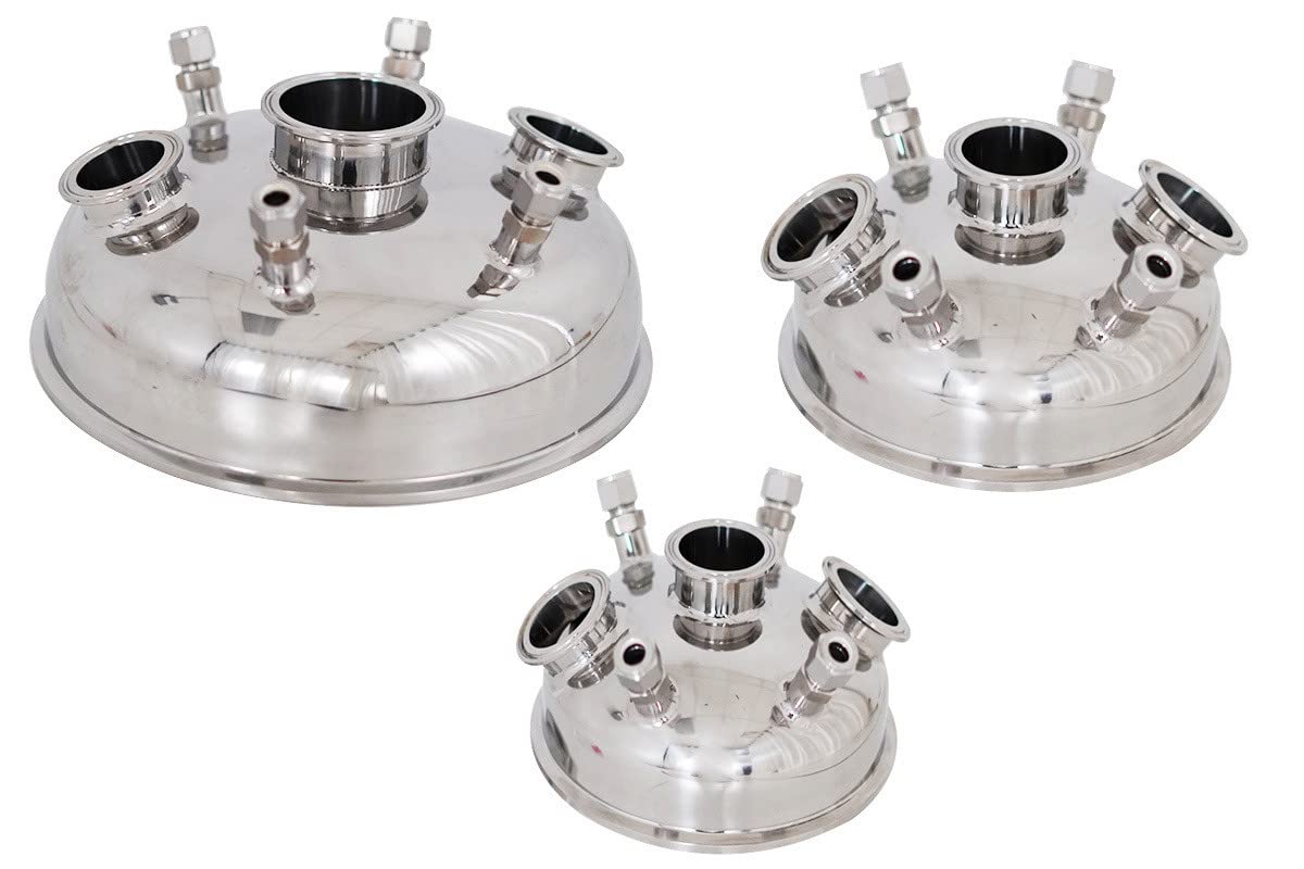 USA Lab Hemispherical Lid with 1/2