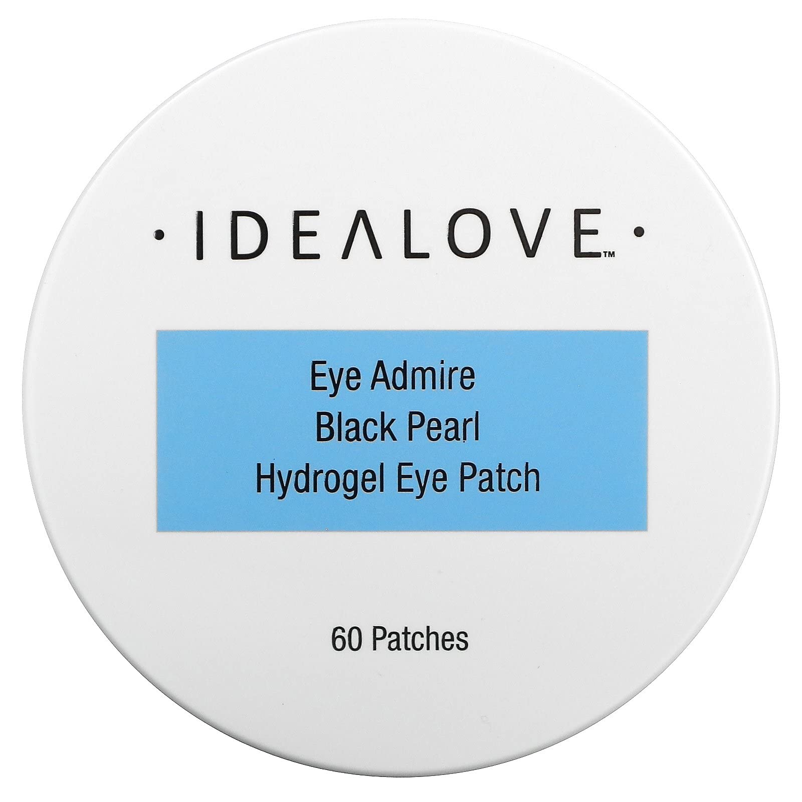 Eye Admire Black Pearl Hydrogel Eye Patch, 60 Patches, Idealove