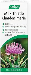 A.Vogel Milk Thistle | Liver Supplement for Liver Health and Gallstones | Treats Symptoms Caused by Liver Pain | Hepatic Pain and Swelling | Sugar, lactose and gluten-free | Vegan | 50 mL