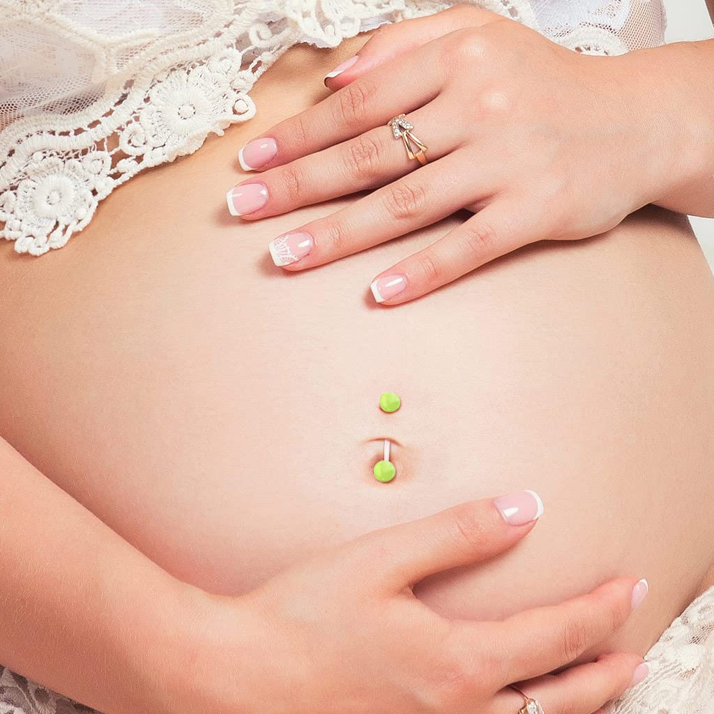 Glow in the Dark Belly Button Navel Ring