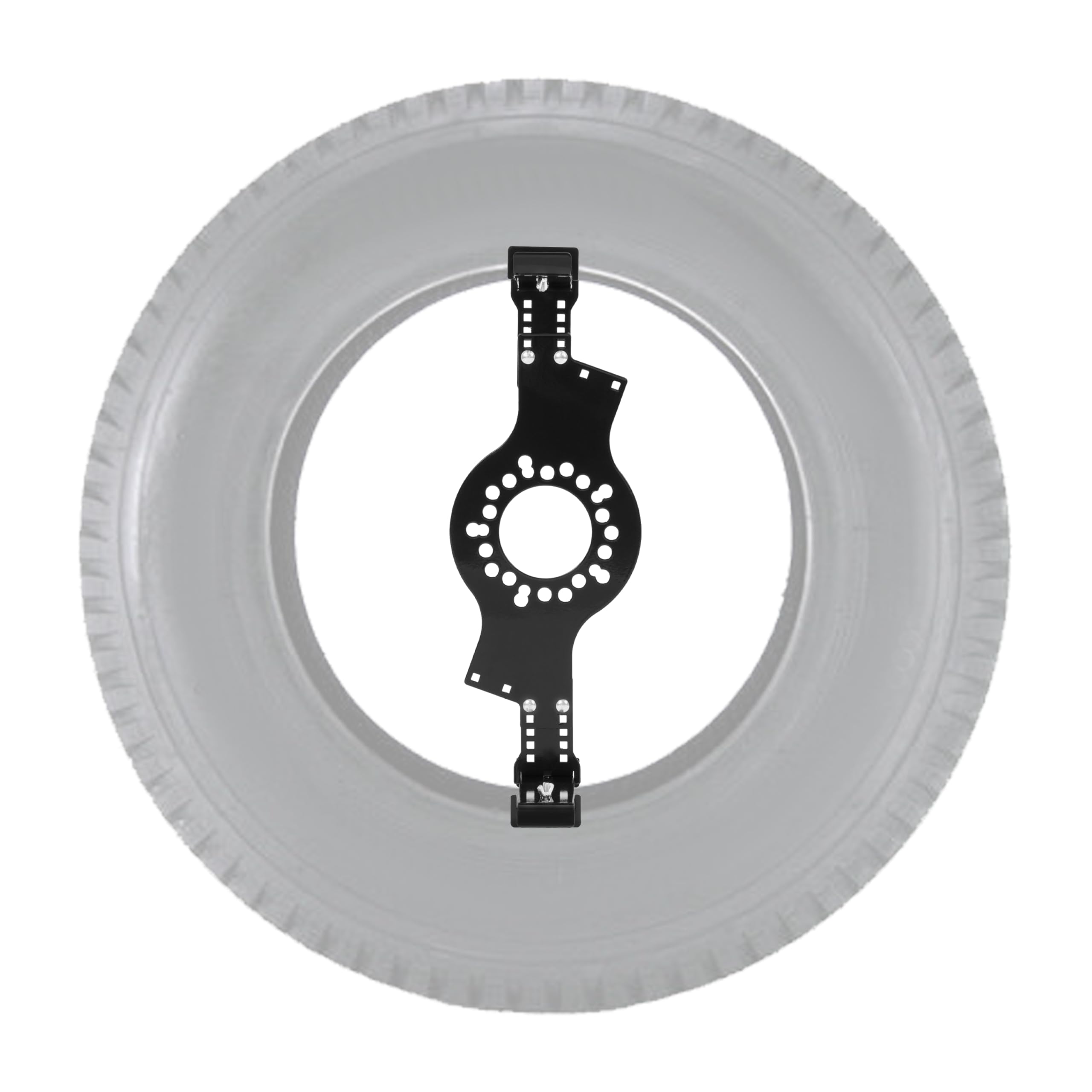 Gelacie Wheel Fitment Tool Simulator Fit 14 to 20 in Wheel Diameters and 7 to 10 in Wheel Widths, 5-Lug Metric Wheel Bolt Pattern Size Measuring Mockup Tool