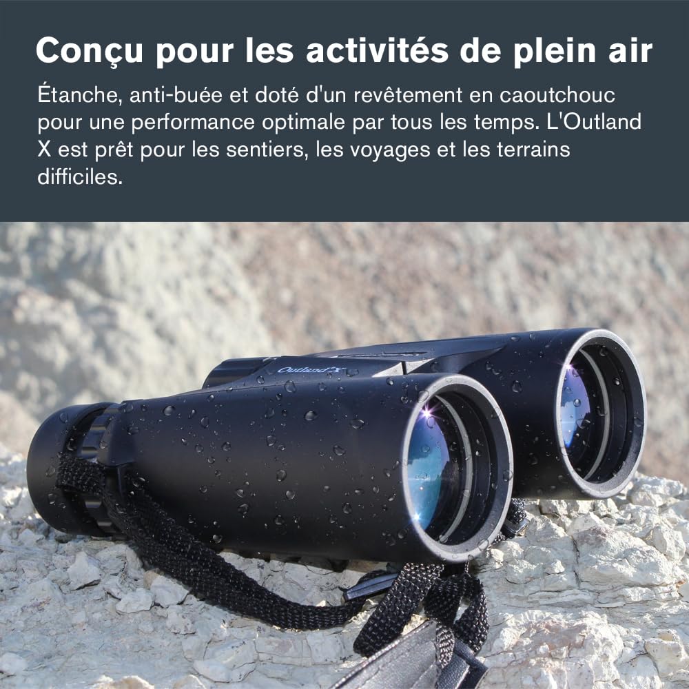 Celestron 71346 Outland X 8x42 Roof Prism Binoculars, Black