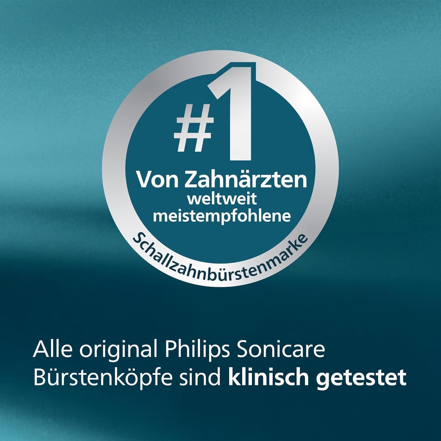 Philips Sonicare C1 ProResults-Bürstenköpfe für elektrische Schallzahnbürsten, 10 Stück (Modell HX6010/32)