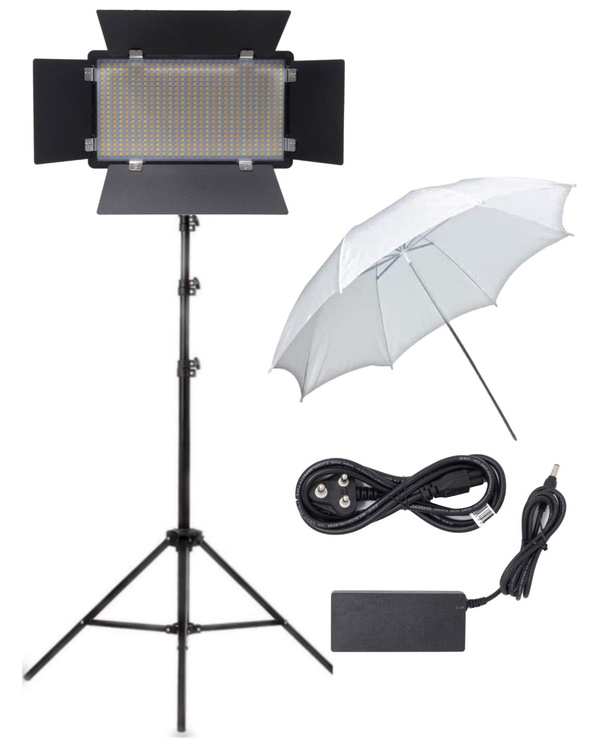 OCTOVA OC-600 Mark III Bi-Color Continuous Dimmable Professional LED Photo & Video Light Kit with AC Power Adapter for Film Making,YouTube Shooting,Studio Videography,Portrait,Product Photography