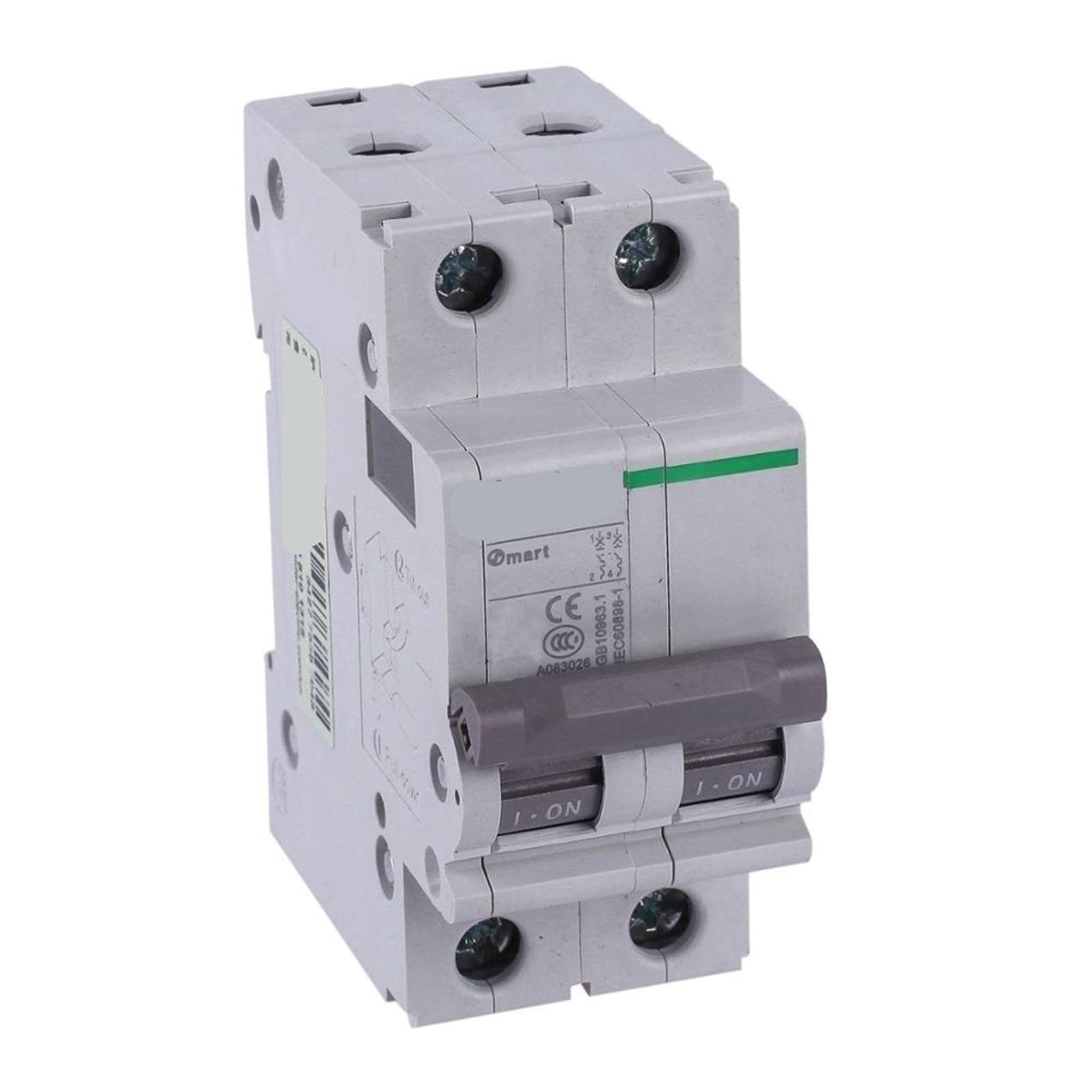 Interruttore magnetotermico Osmart-K 6kA 2P C 16A 400V OSMC32N2C16KG, Osmart K, Icn 6 kA, 2P, 16 A, tipo C