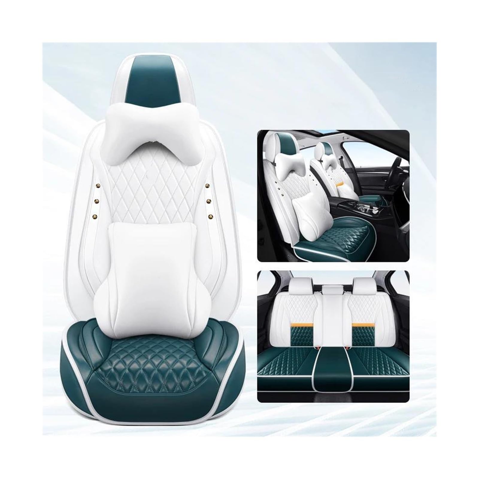 Amazon.co.jp: 車用シートカバー 自動車アクセサリーインテリアフル 