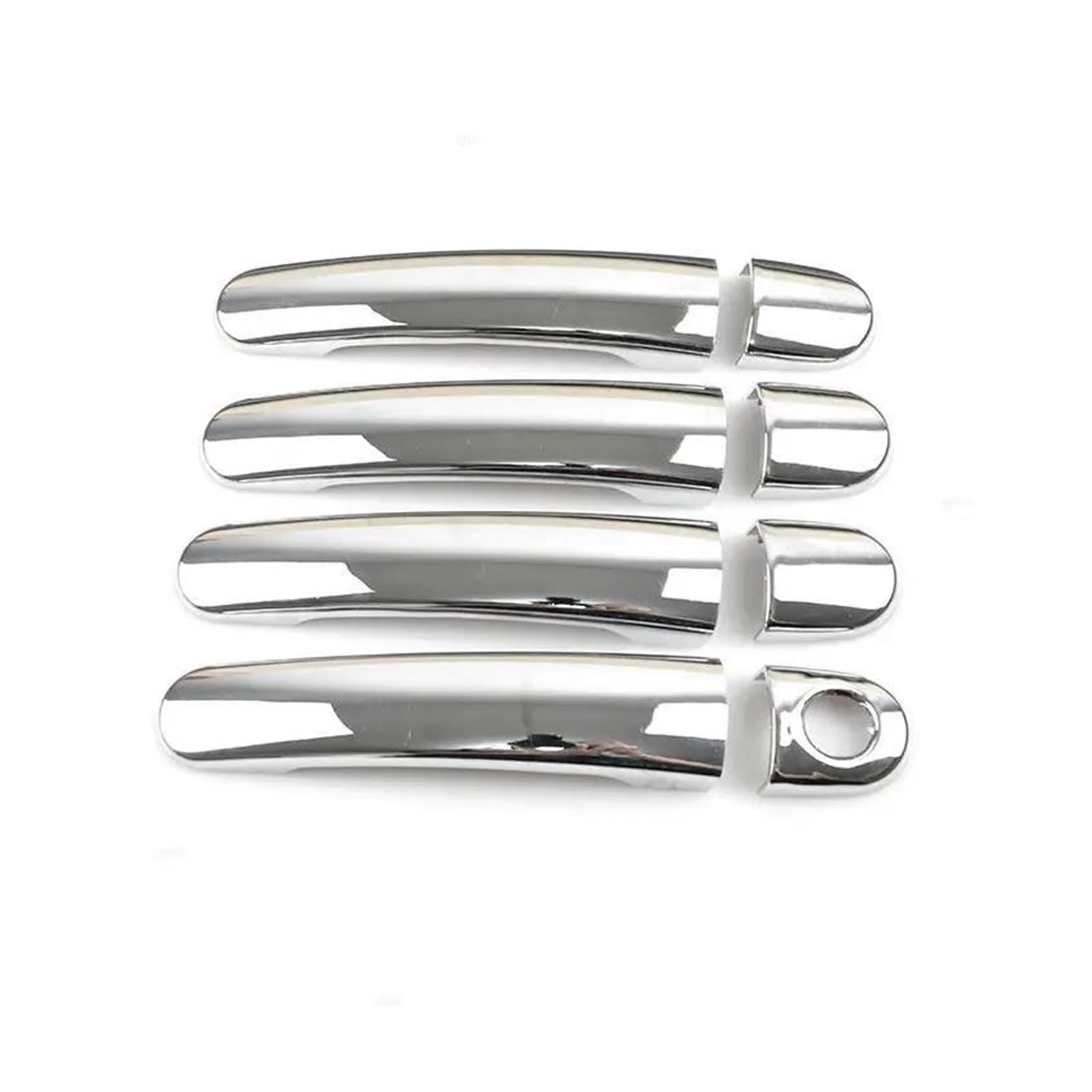 MTVTFECEWG for VW for Golf 4 for Jetta for Bora MK4 1999-2004 for Rabbit A4 1J for Passat B5 1997-2005 Car Exterior Door Handle Covers (Silver B)