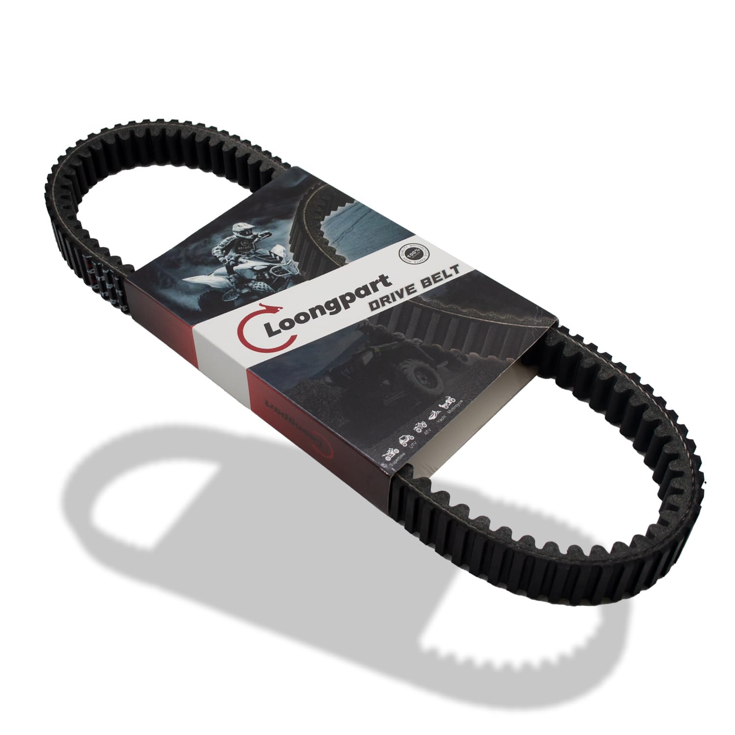 Photo 1 of LOONGPART Drive Belt 3211077 Compatible with Polaris Ranger XP 875cc 400 500 Polaris Sportsman 400 500 Scrambler Magnum- Replaces 3211072 and 20G4022