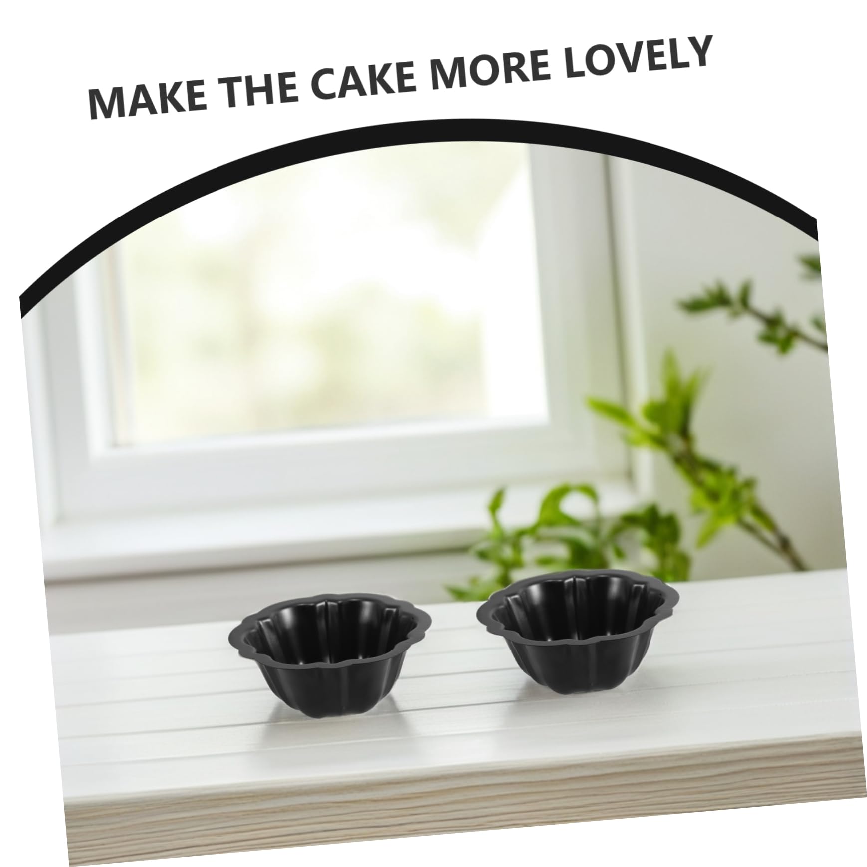 10 Moldes para Pasteles Pequeños Diseño de Dibujos, Antiadherentes, Acero al Carbono, para Fiestas y Repostería en Casa