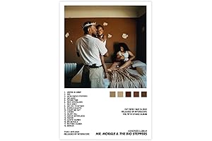 Kendrick Lamar: Mr. Morale & The Big Steppers Album Cover Canvas Art