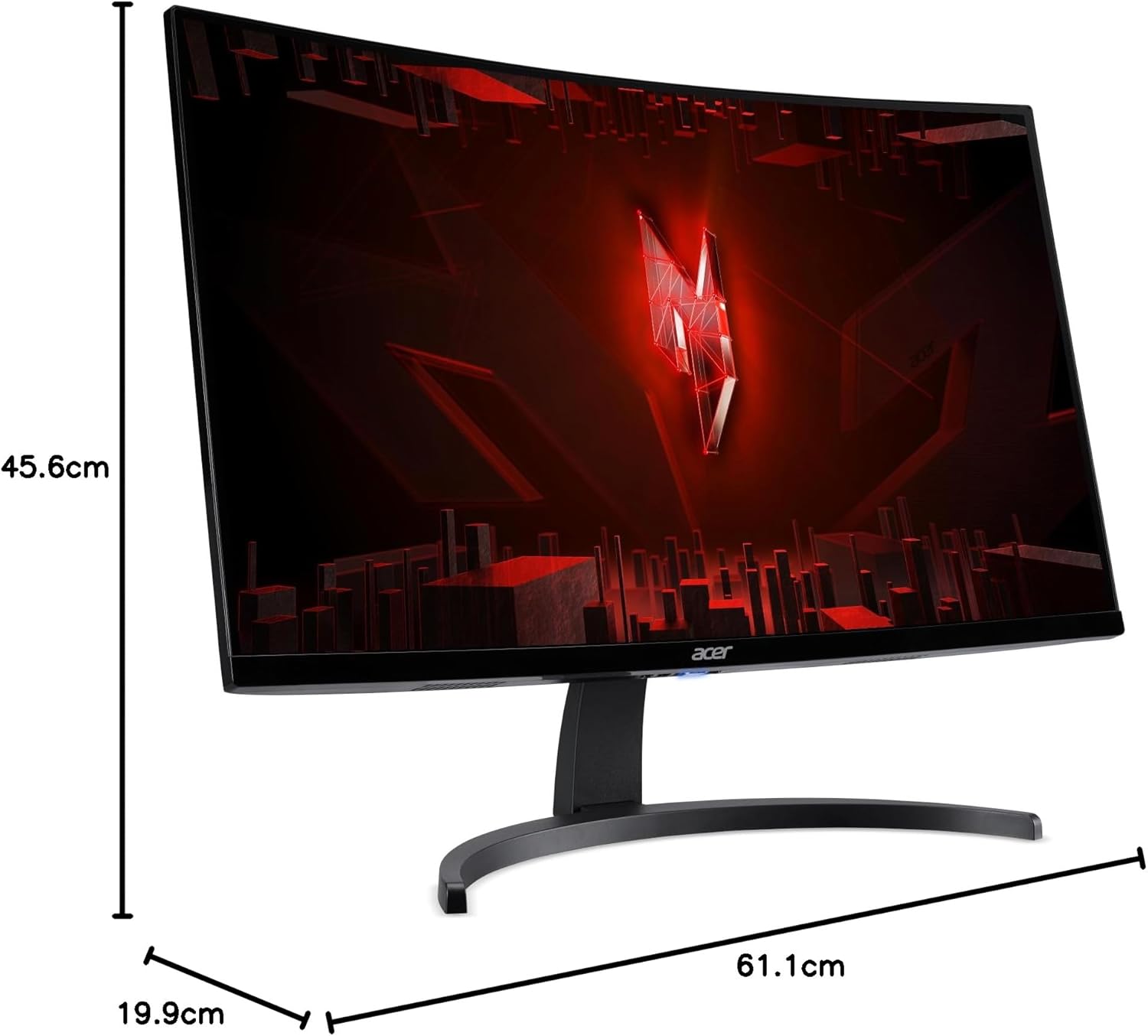 Nitro ED273S3bmiipx Monitor Gaming Curvo FreeSync Premium 27" - Monitor - Immagine 5