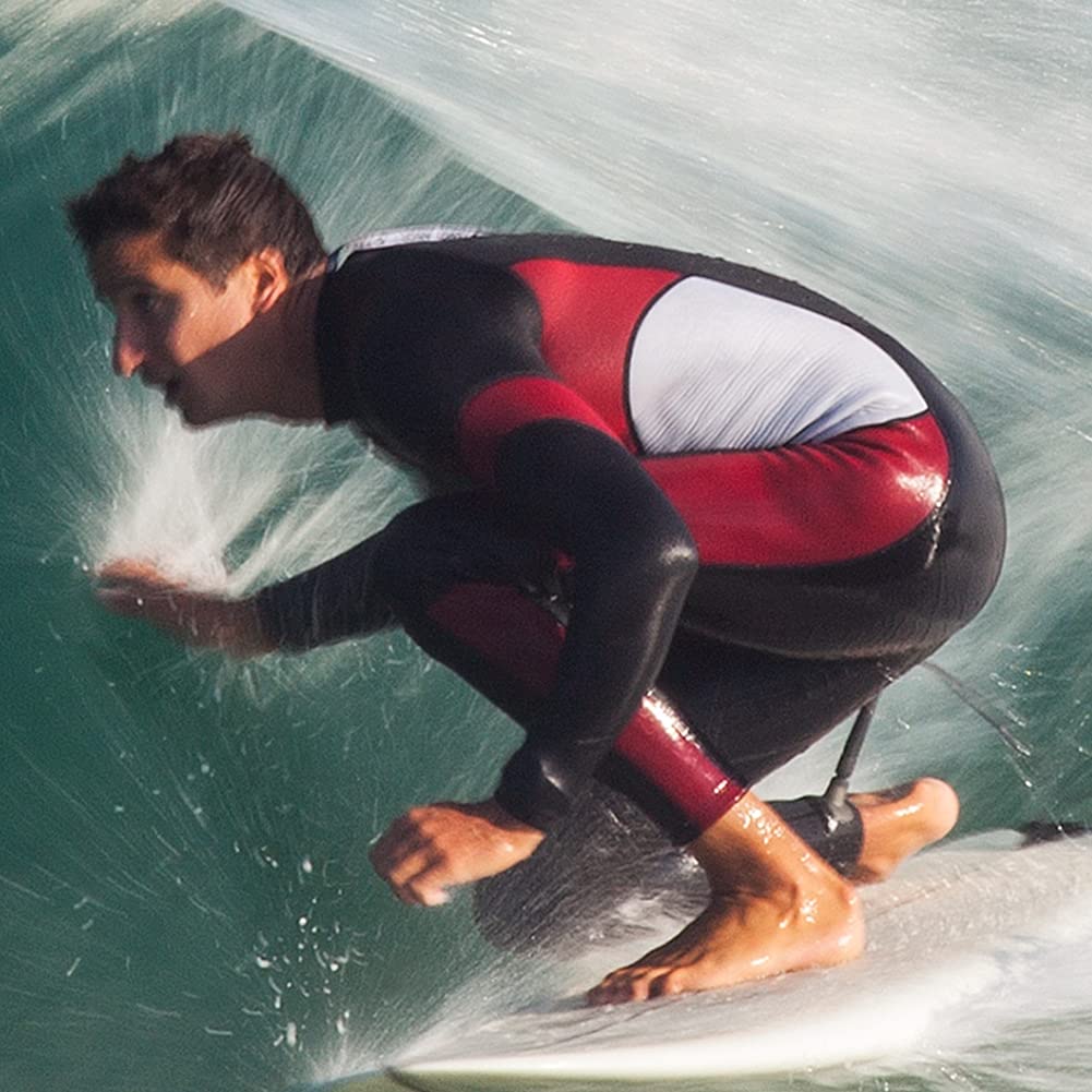 Muta Torvex, Muta da Sub in Neoprene da 3 mm da Uomo a Maniche Lunghe, Muta da Surf per Lo Snorkeling, il Surf, il Nuoto in