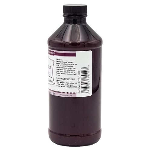 Vista 200 de LorAnn. Emulsión de plátano para panadería, botella de 4 onzas.