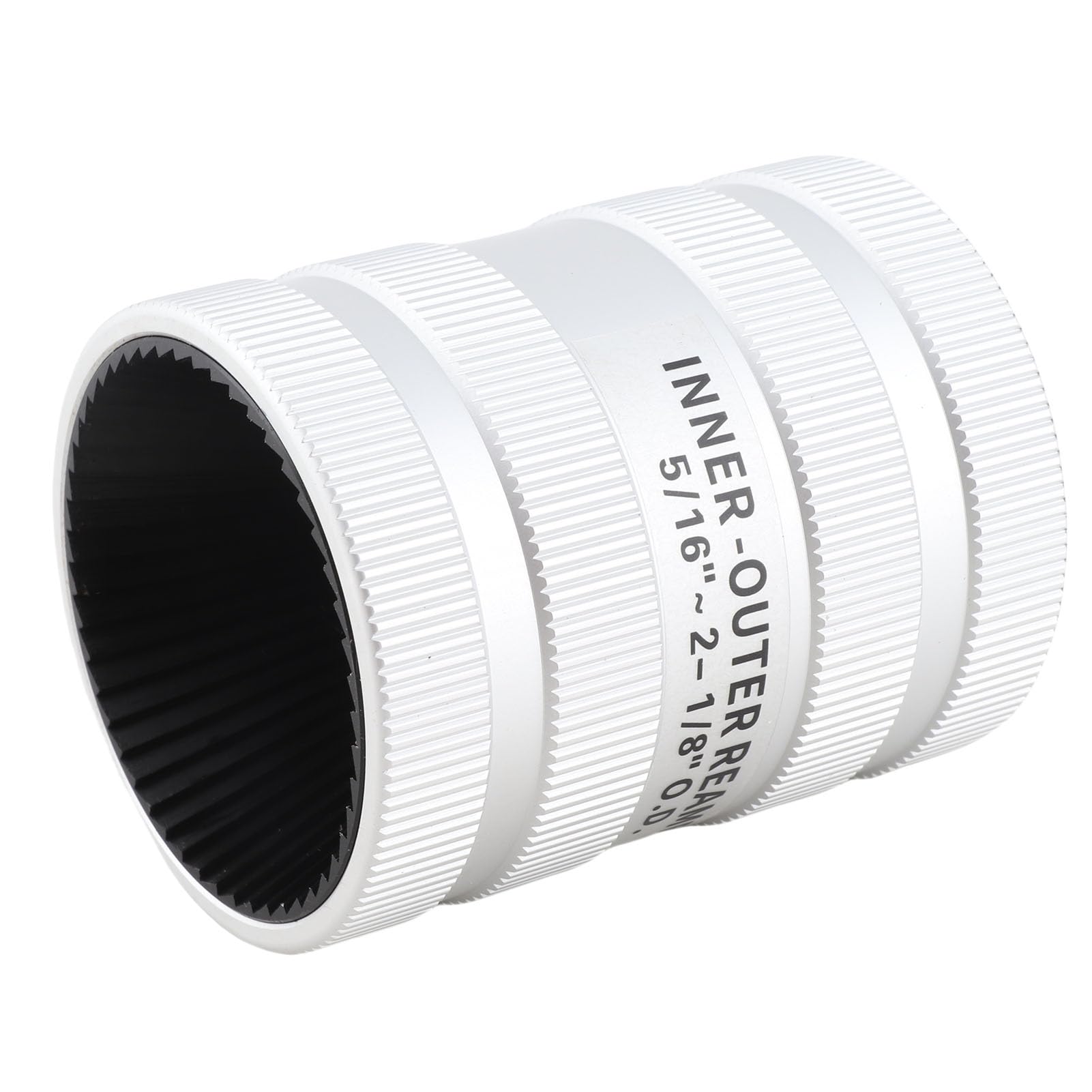 Generic Herramienta de Chaflán para Desbarbar Tubos con Diseño de Acero de Múltiples Hojas para Tubos de 5/16" a 2-1/8" de Diámetro Exterior para Aficionados Al Bricolaje