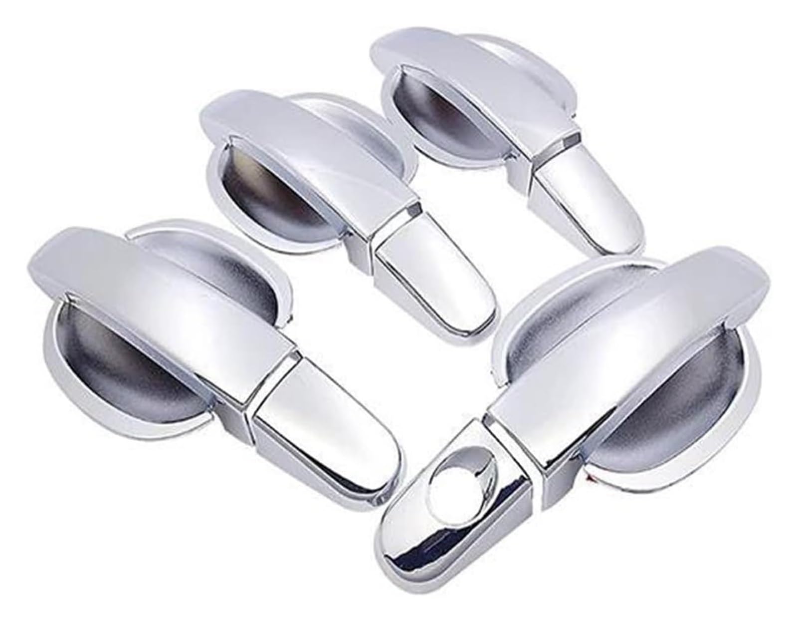 Qwqthgs Handle Bowl 4 Door Car Exterior Door Handle Cap For Focus 2 Mk2 .5 2004~2010 Styling Stickers Decoration Door Handle Cover Paint Refit(Handle Bowl 4 Door)
